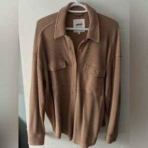 Aerie lumberjack top